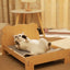 Customized Wooden Pet Bed Personalized Sleeping Habitat for Cat Dog or Rabbit