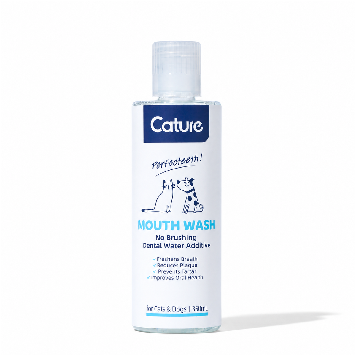 CATURE - Purelab Pet Oral Care Mouthwash Sachet Case 350ml | SKU main image | pure white background | complete square | 20260920-v1
