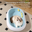 3-in-1 cat scratcher sizing and deep contoured bed feature