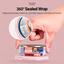 Soft silicone cat food can lid detail image 05: paw-shaped silicone cover
