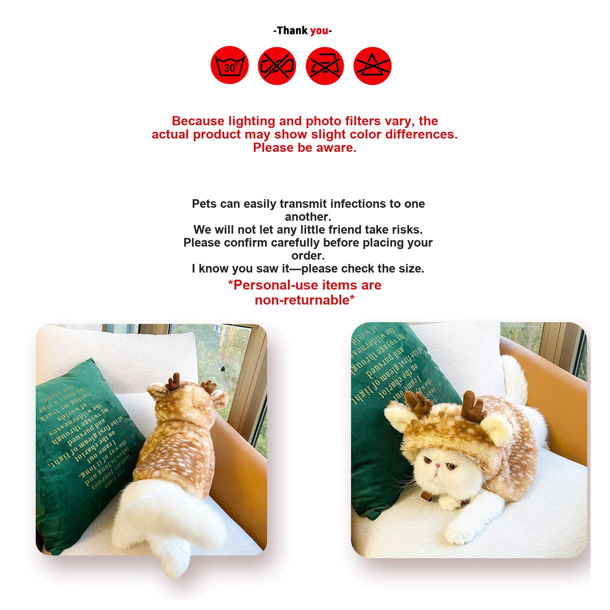 Bigger Fish Deer Cat Cape - English translated detail module 07 - V7