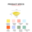 Merry Pet macaron pet bowl product specifications - English translated final 1:1