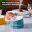 Volcano Dual-Tone Ceramic Pet Bowl | detail correction 2 | TEXT_LAYOUT_REBUILD | collection 20260919