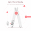 Pakeway LED pet nail clipper replaceable battery detail