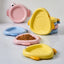 Colorful Ceramic Fish-Shaped Pet Plates
