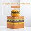 Burger Ceramic Pet Bowl Series
