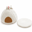 Fukufuku Polar Bear Igloo Pet Bed clean SKU image on pure white [Hero / SKU]