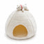 Fukufuku Polar Bear Igloo Pet Bed detail image 3, square product feature view