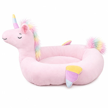 Fukufuku Unicorn Pet Bed clean SKU product image on white background