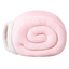 Furrytail Little Snail Cat & Dog Bed pink variant clean SKU image on white background
