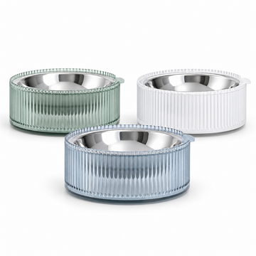 FURRYTAIL BOBO Cat Bowl | Three color variants | Pure white background | Square hero