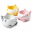 Curvy Cat Butt Ceramic Pet Bowl | clean white SKU hero | FULL_FRAME_OUTPAINT | collection batch1