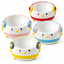 Hip-Hop Penguin Ceramic Pet Bowl | clean white SKU hero | FULL_FRAME_OUTPAINT | collection batch1