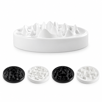 Ceramic Slow Eating Bowl | clean white SKU hero | TEXT_LAYOUT_REBUILD | collection batch1