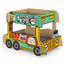 Hero | TinyPet Double-Decker Animal Bus Cat Scratcher | clean SKU hero | 1:1 | product-only