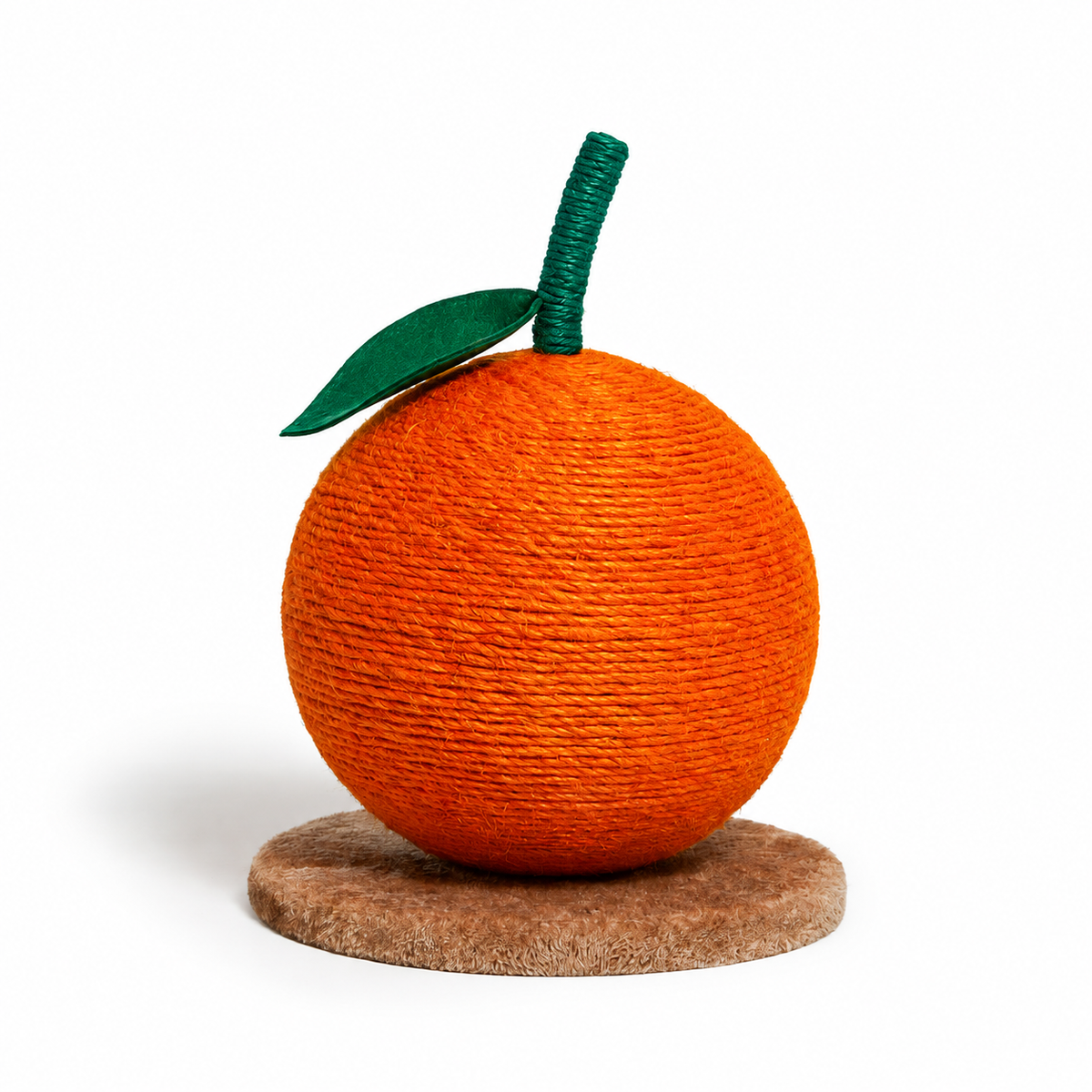 Hero | VETRESKA Tangerine Cat Scratching Ball | square clean product image