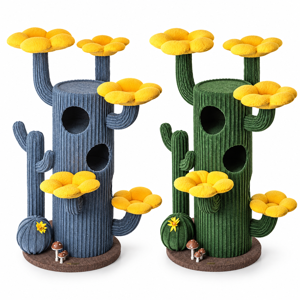 Hero | HONEYPOTCAT Cactus Bloom Cat Tree | square clean product image
