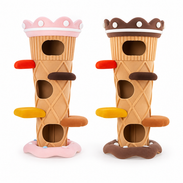 Hero | ZEZE Ice Cream Cat Tree Tower | square clean product image