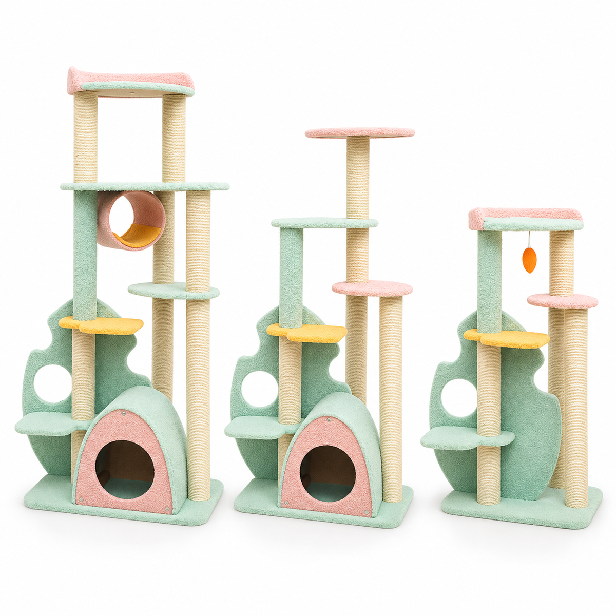 Hero | Destiny Pet Pink Forest Cat Tree | square clean product image