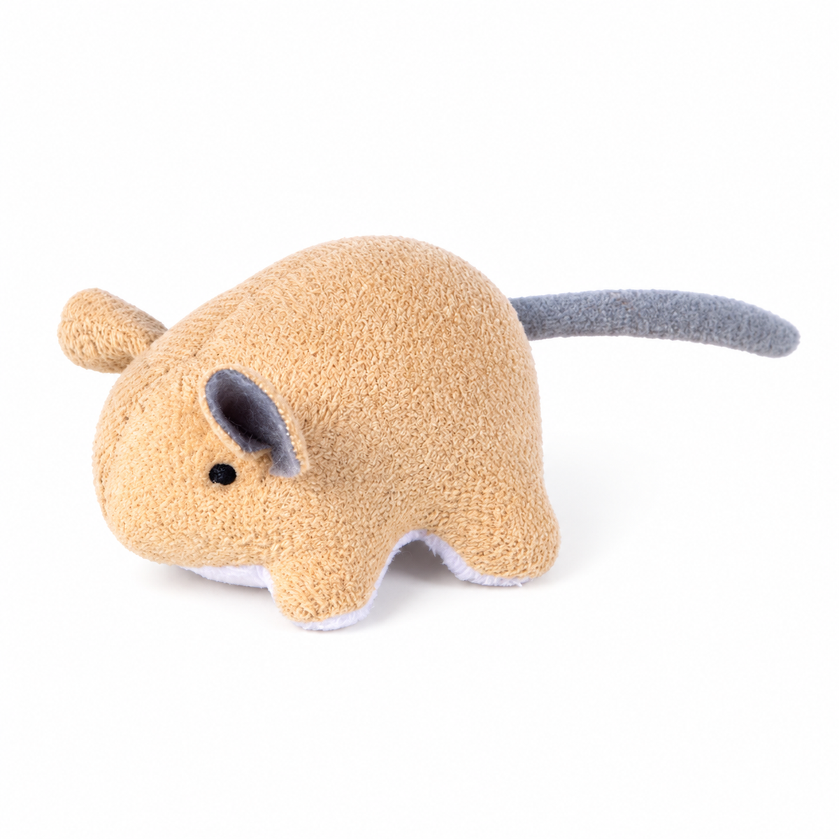 Catnip paper mouse toy - white background product hero