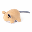 Catnip paper mouse toy - white background product hero