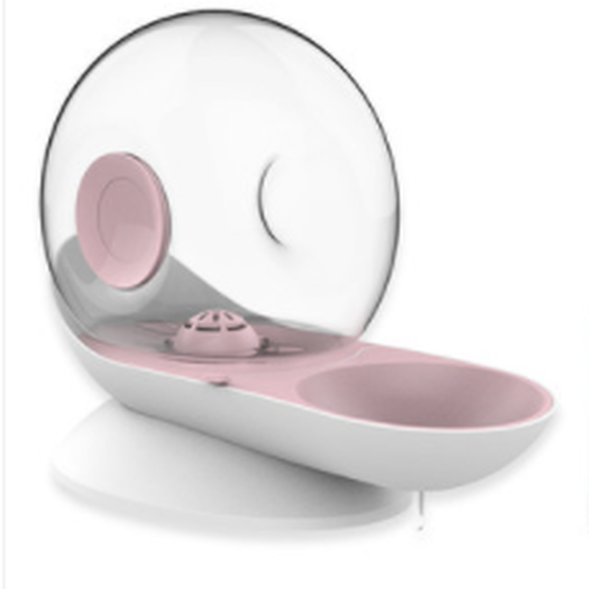 Pink AIWO automatic pet water fountain