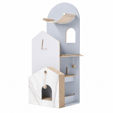 Hero | Furrytail Cat Time Cat Tree | square clean product SKU image