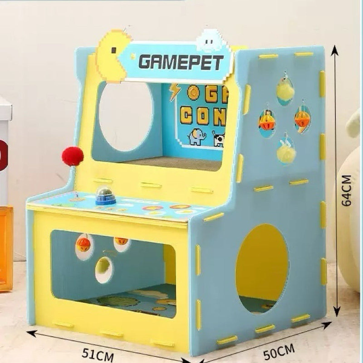 REVISED | Retro Pixel Arcade Cat Scratcher Station gallery revision 01 [Gallery: Comparison]