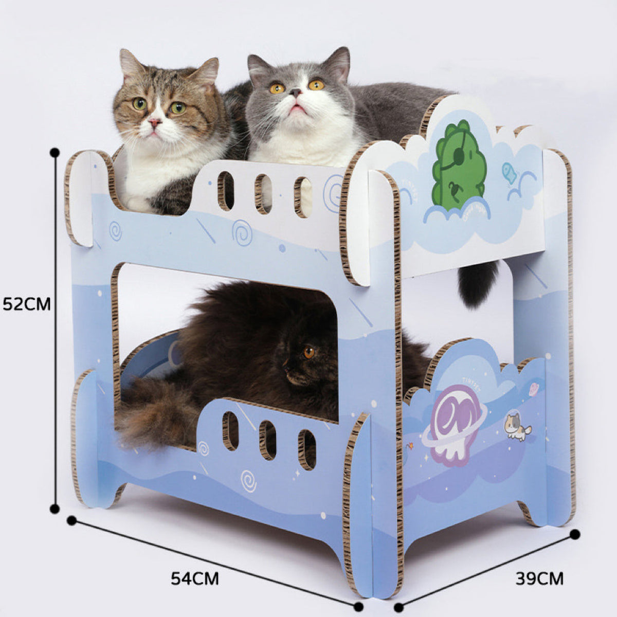 REVISED | Tinypet Bunk Bed Cat Scratcher gallery revision 02 [Gallery: Comparison]