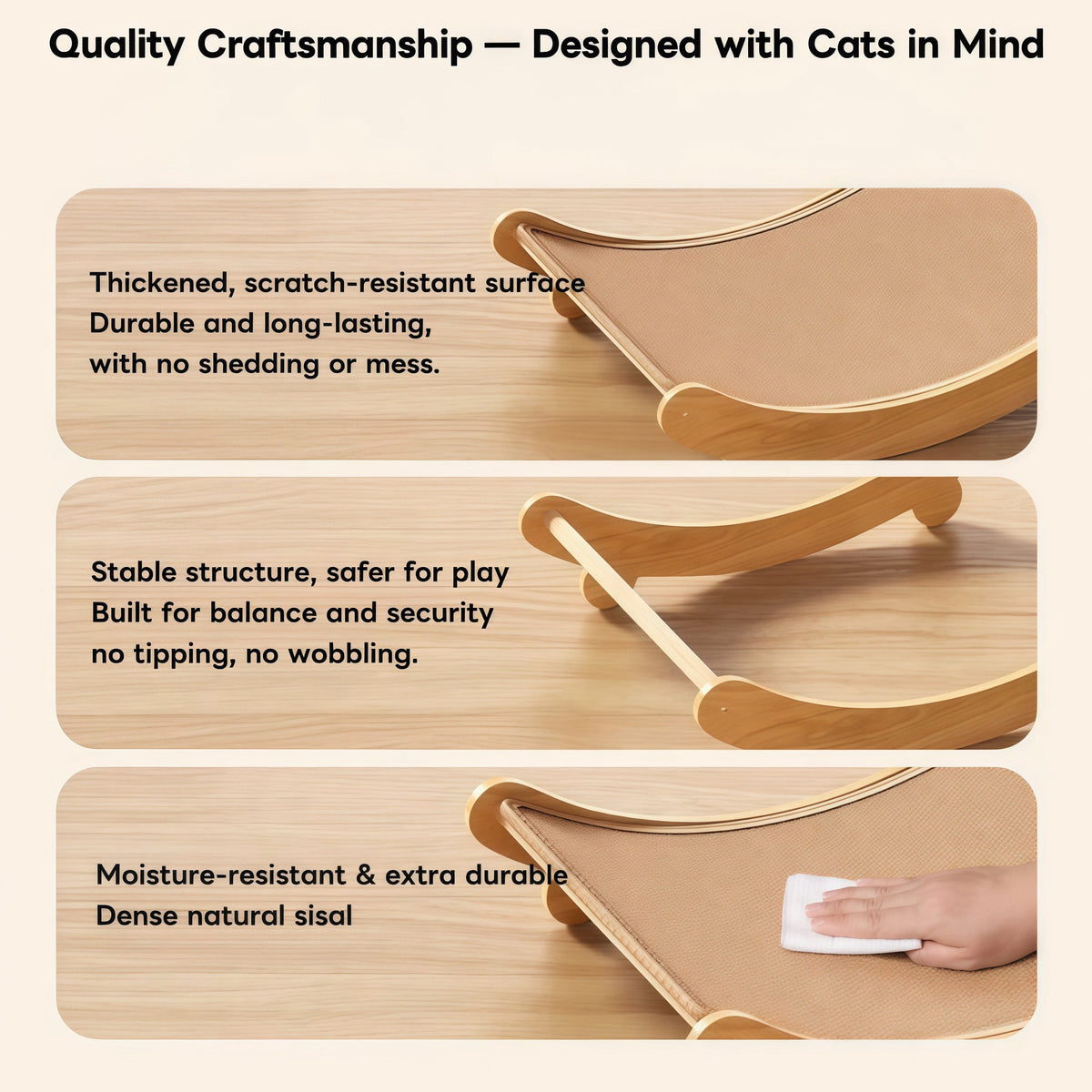 REVISED | Sisal Cat Scratcher Bed & Hammock gallery revision 04 [Gallery: Comparison]