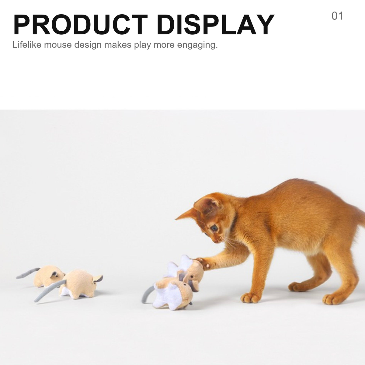 Catnip paper mouse toy - product benefits and use notes