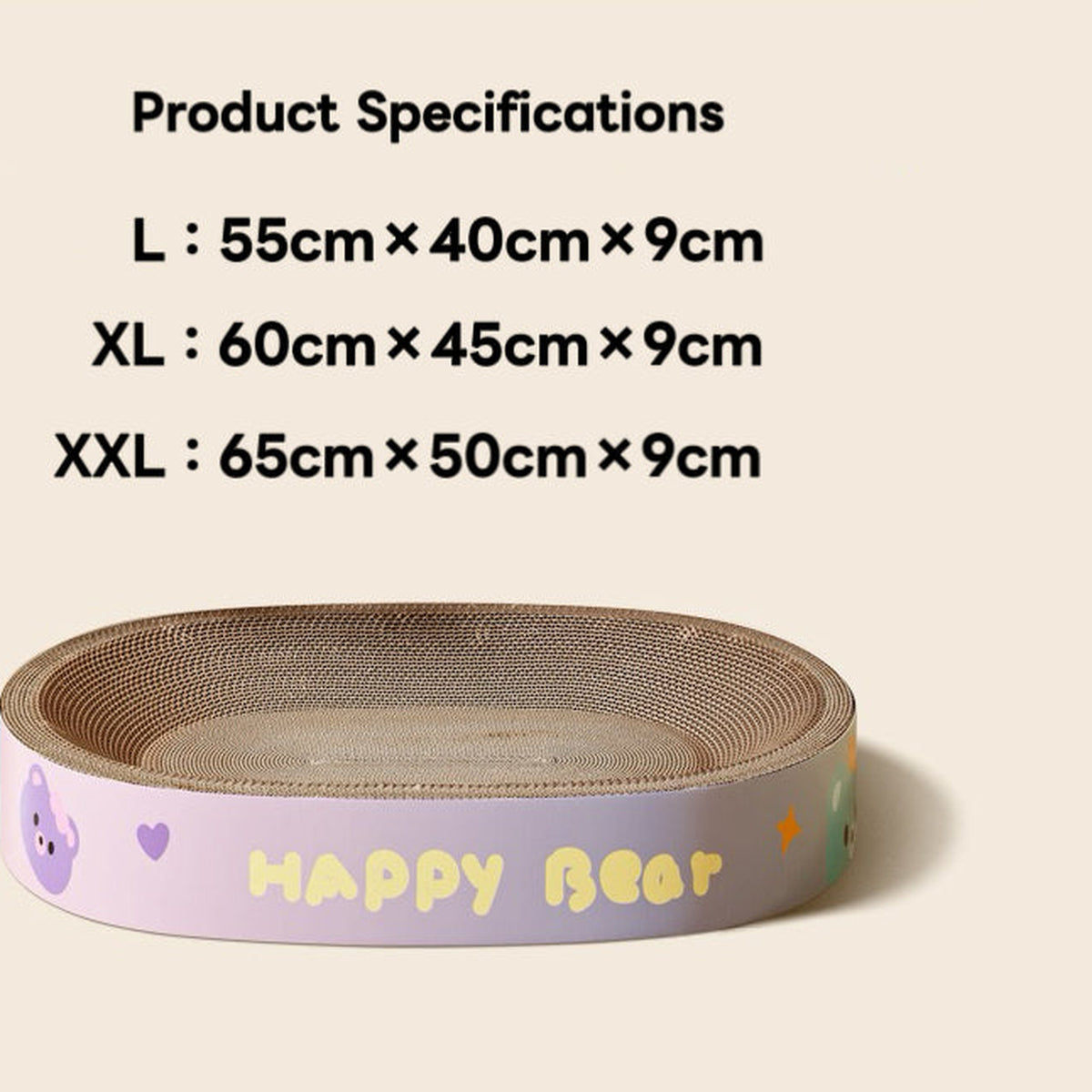 REVISED | Gradient Oval Cat Scratcher Lounge gallery revision 06 [Gallery: Comparison]