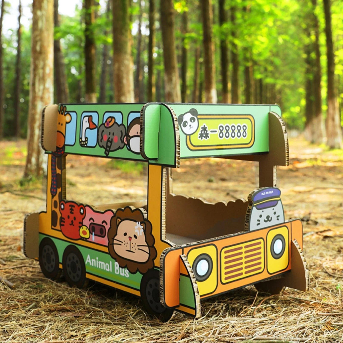 REVISED | TinyPet Double-Decker Animal Bus Cat Scratcher gallery revision 06 [Gallery: Comparison]