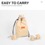 Catnip paper mouse toy - interactive cat play details
