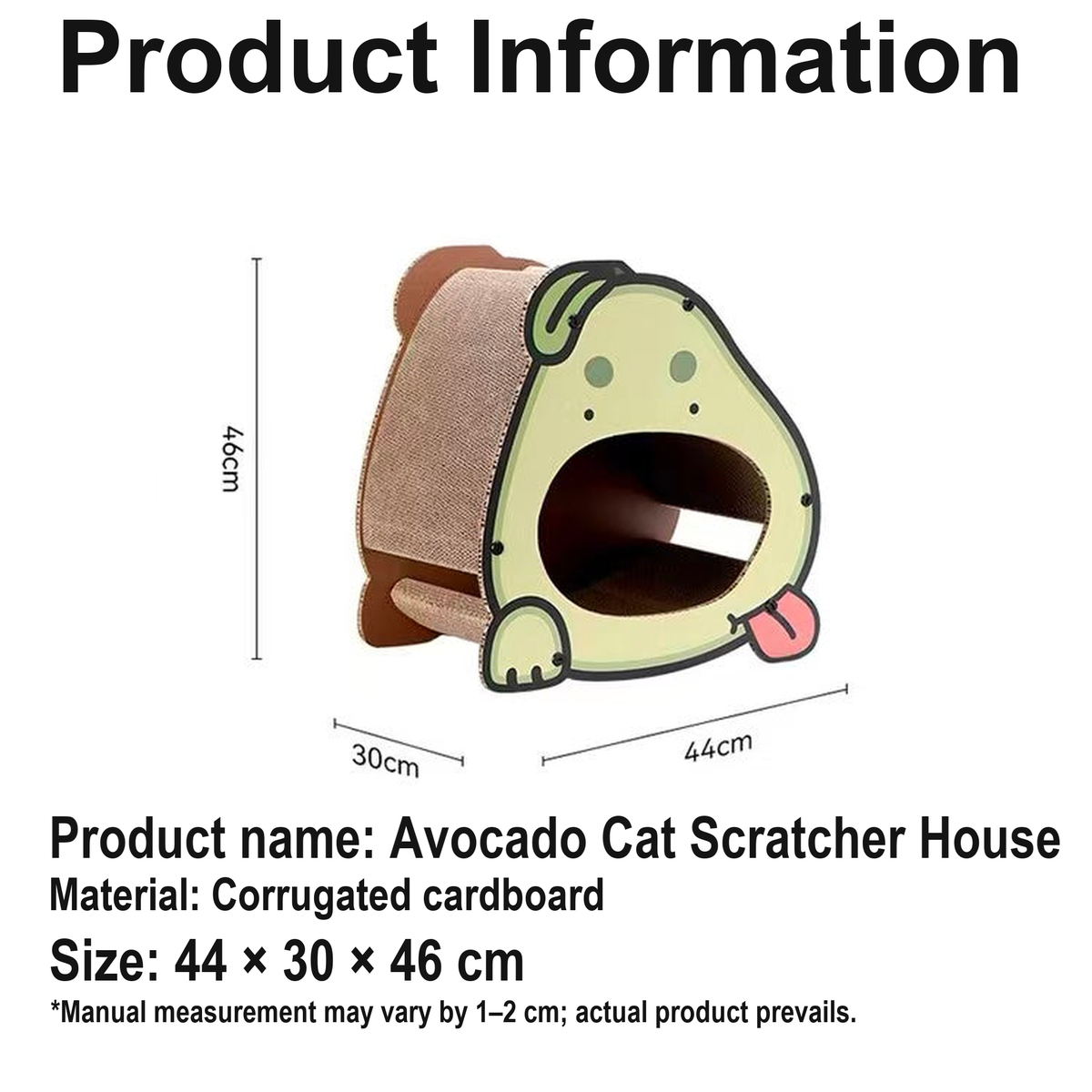 Avocado cat scratcher house source 07 [Revision: English, glyph-height corrected-v3]