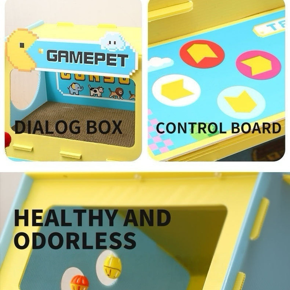 REVISED | Retro Pixel Arcade Cat Scratcher Station gallery revision 07 [Gallery: Comparison]