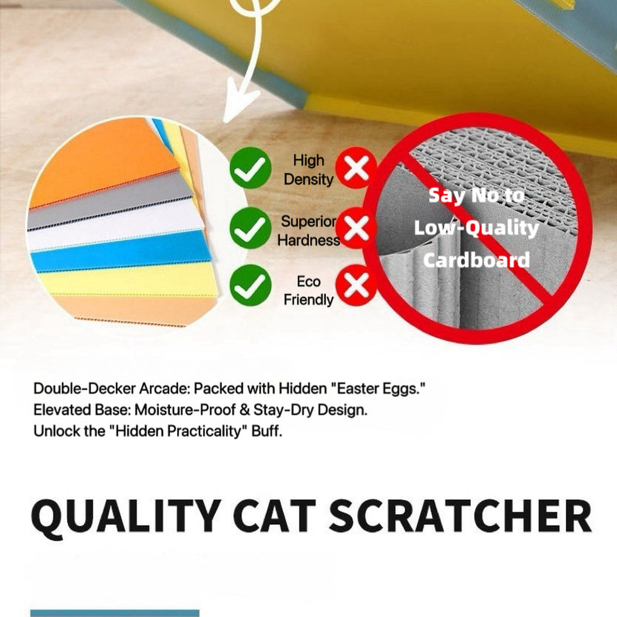 REVISED | Retro Pixel Arcade Cat Scratcher Station gallery revision 08 [Gallery: Comparison]