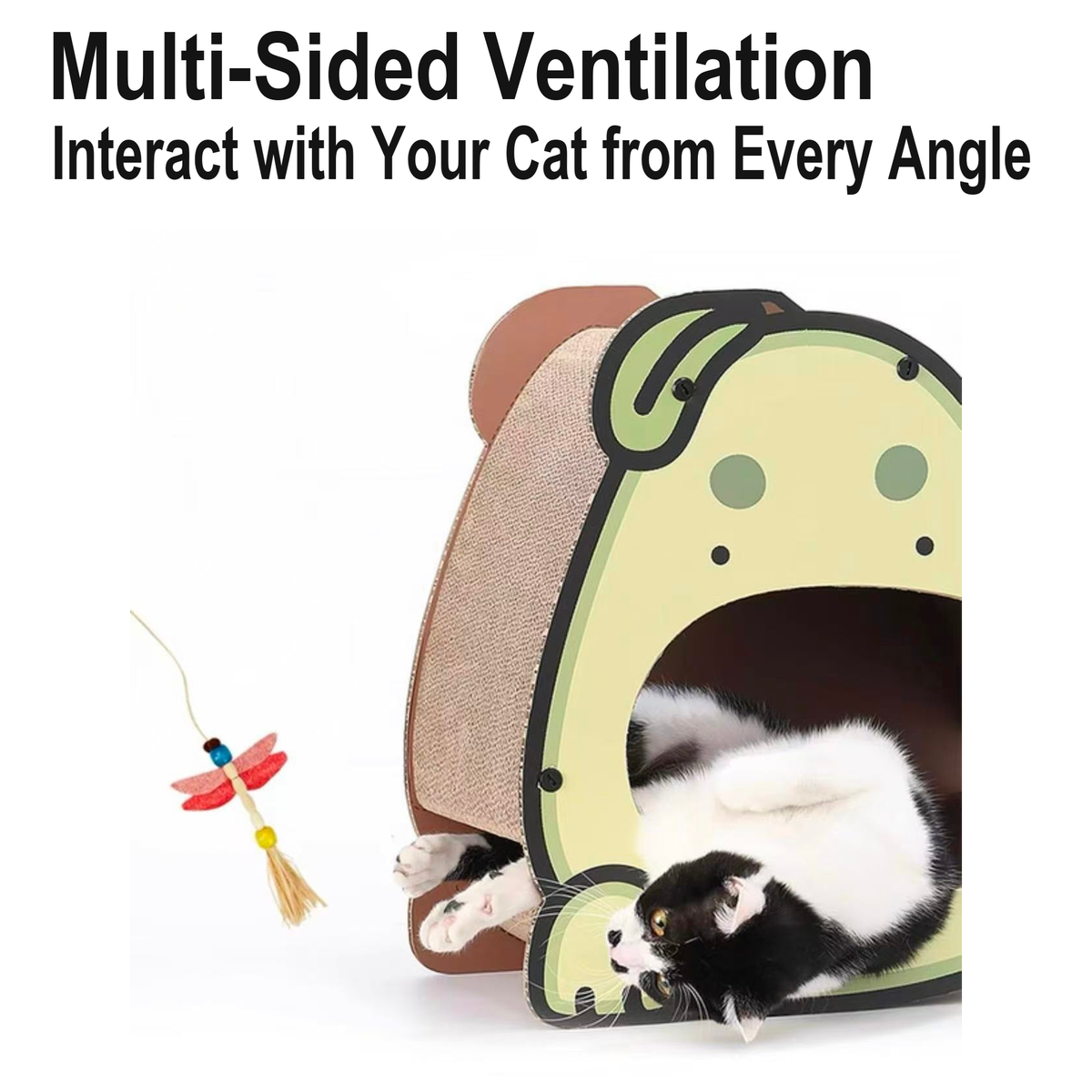 Avocado cat scratcher house source 09 [Revision: English, glyph-height corrected-v3]
