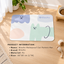 Miaoho Kitty Family Pet Food Mat | detail image 5 | square correction | FULL_FRAME_OUTPAINT_TEXT_LAYOUT_REBUILD | 20260919