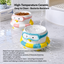 Penguin Swim Ring Ceramic Pet Bowl | detail image 3 | square correction | FULL_FRAME_OUTPAINT_TEXT_LAYOUT_REBUILD | 20260919