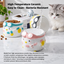 Penguin Ski Ceramic Pet Bowl | detail image 4 | square correction | FULL_FRAME_OUTPAINT_TEXT_LAYOUT_REBUILD | 20260919