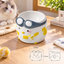 Penguin Ski Ceramic Pet Bowl | detail image 12 | square correction | FULL_FRAME_OUTPAINT_TEXT_LAYOUT_REBUILD | 20260919