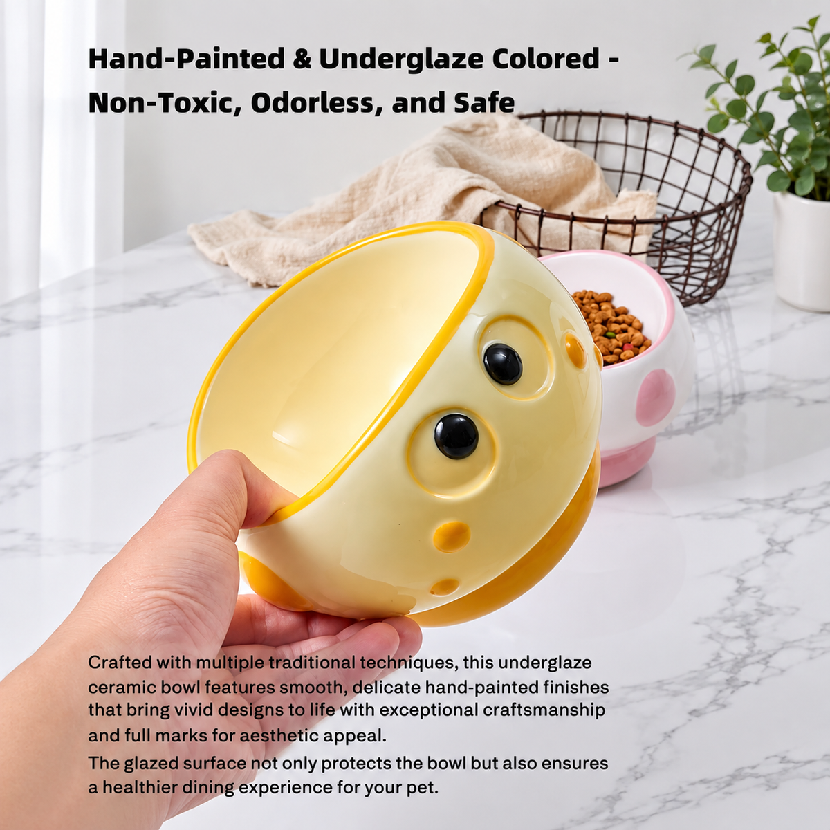Little Crybaby Ceramic Pet Bowl | detail image 6 | square correction | FULL_FRAME_OUTPAINT_TEXT_LAYOUT_REBUILD | 20260919
