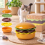 Burger Ceramic Pet Bowl Series | detail image 5 | square correction | FULL_FRAME_OUTPAINT_TEXT_LAYOUT_REBUILD | 20260919