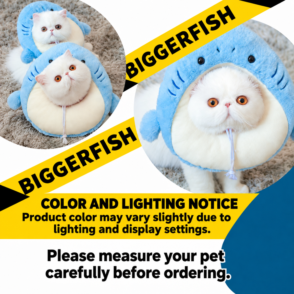 Bigger Fish Shark Elizabeth Collar - English translated detail module 7