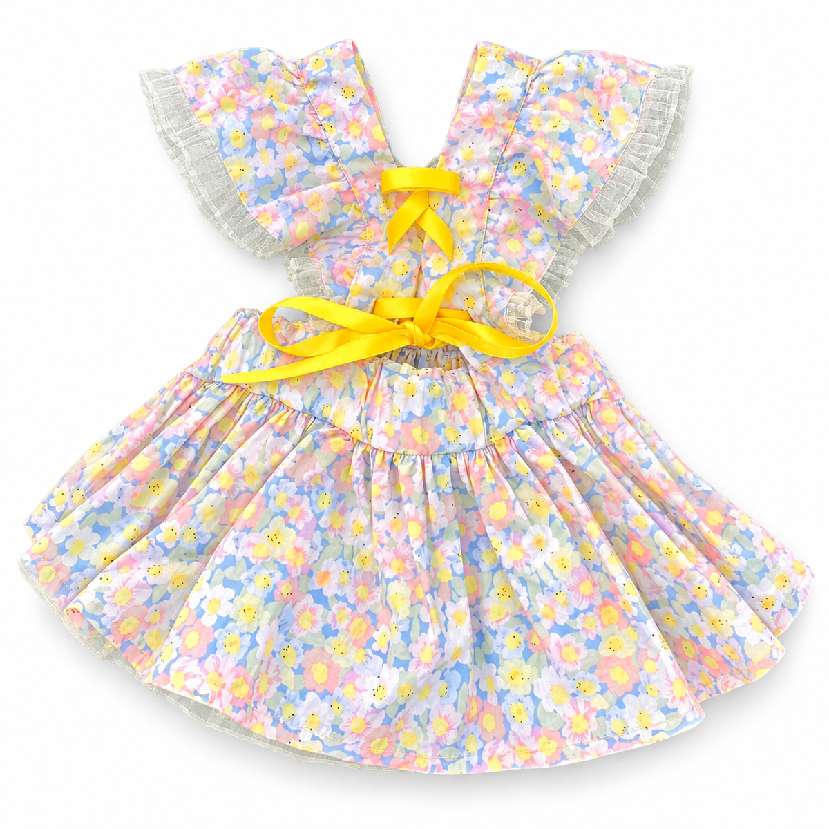 Monin & B1GGERFISH floral pet dress on a clean white background [Hero: SKU]