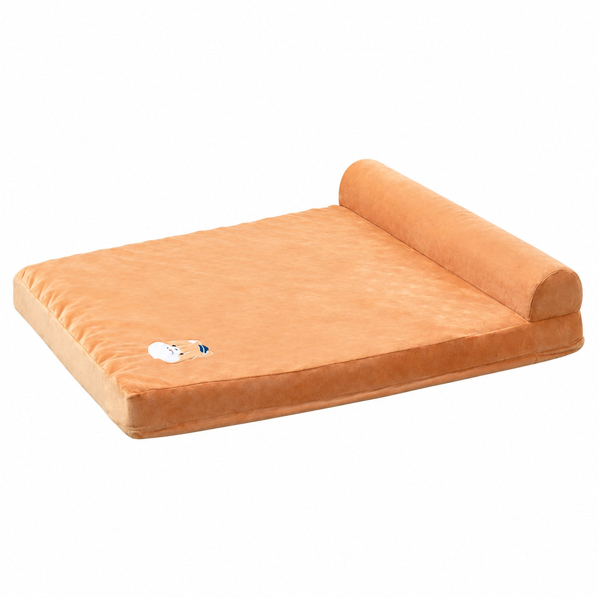 Navy Style Military-Inspired Pet Mattress clean SKU product image on white background