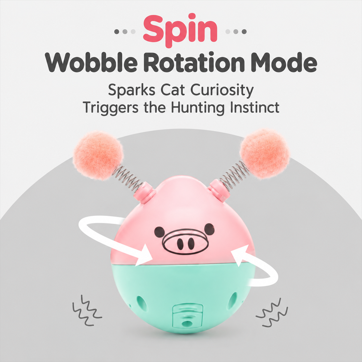Fofos Disco Ball Tumbler Pig - English detail module 1-3