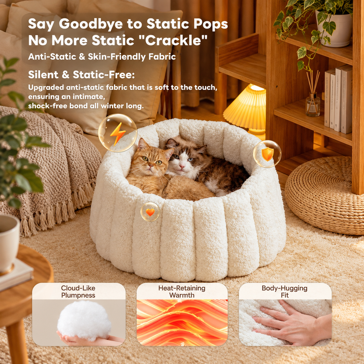 The Healing Rice Ball Pet Nest  PET BAD | source image 04 | content-safe square revision | TEXT_LAYOUT_REBUILD | textLayer=transparent-overlay-rebuilt | 20260920-v6