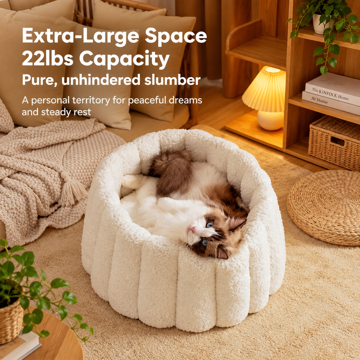 The Healing Rice Ball Pet Nest  PET BAD | source image 07 | content-safe square revision | TEXT_LAYOUT_REBUILD | textLayer=transparent-overlay-rebuilt | 20260920-v6